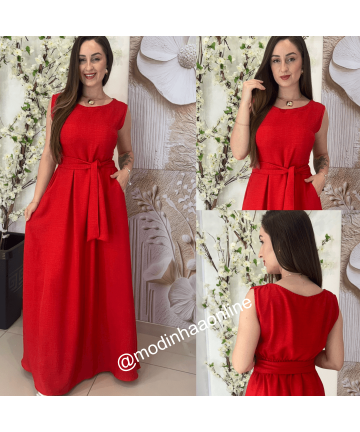 Vestido Maite Vermelho Vestido Maite Vermelho